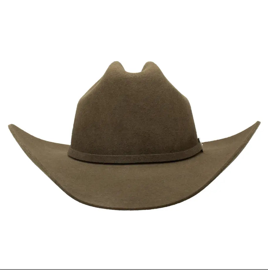 Resistol 3X Oak Tucker Cowboy Hat – Brown Felt Western Cowboy Hat for Men & Women | Unisex Last Rodeo Western Wear & Hat Bar