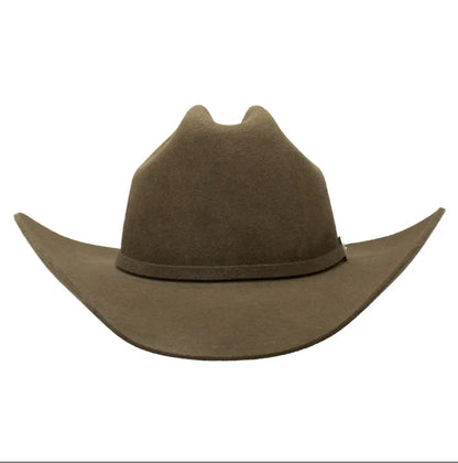 Resistol 3X Oak Tucker Cowboy Hat – Brown Felt Western Cowboy Hat for Men & Women | Unisex Last Rodeo Western Wear & Hat Bar
