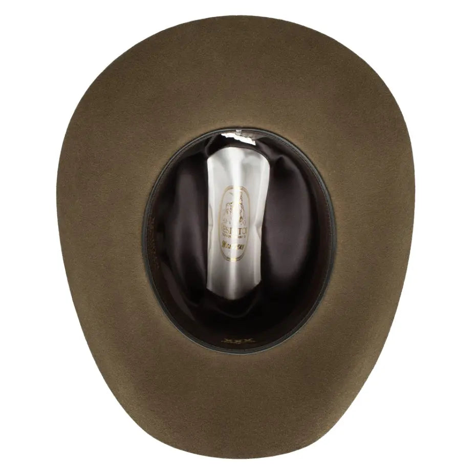 Resistol 3X Oak Tucker Cowboy Hat – Brown Felt Western Cowboy Hat for Men & Women | Unisex Last Rodeo Western Wear & Hat Bar