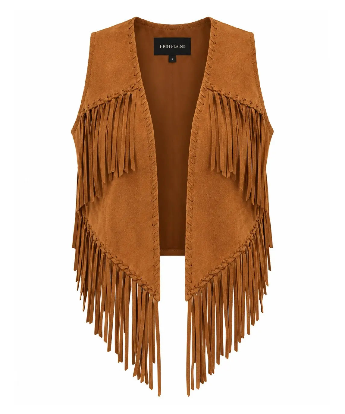 High Plains Fringe Suede Western Vest Last Rodeo Western Wear & Hat Bar
