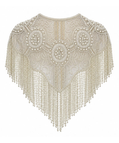 Women’s Black Beaded Fringe Western Cape Western Fashion