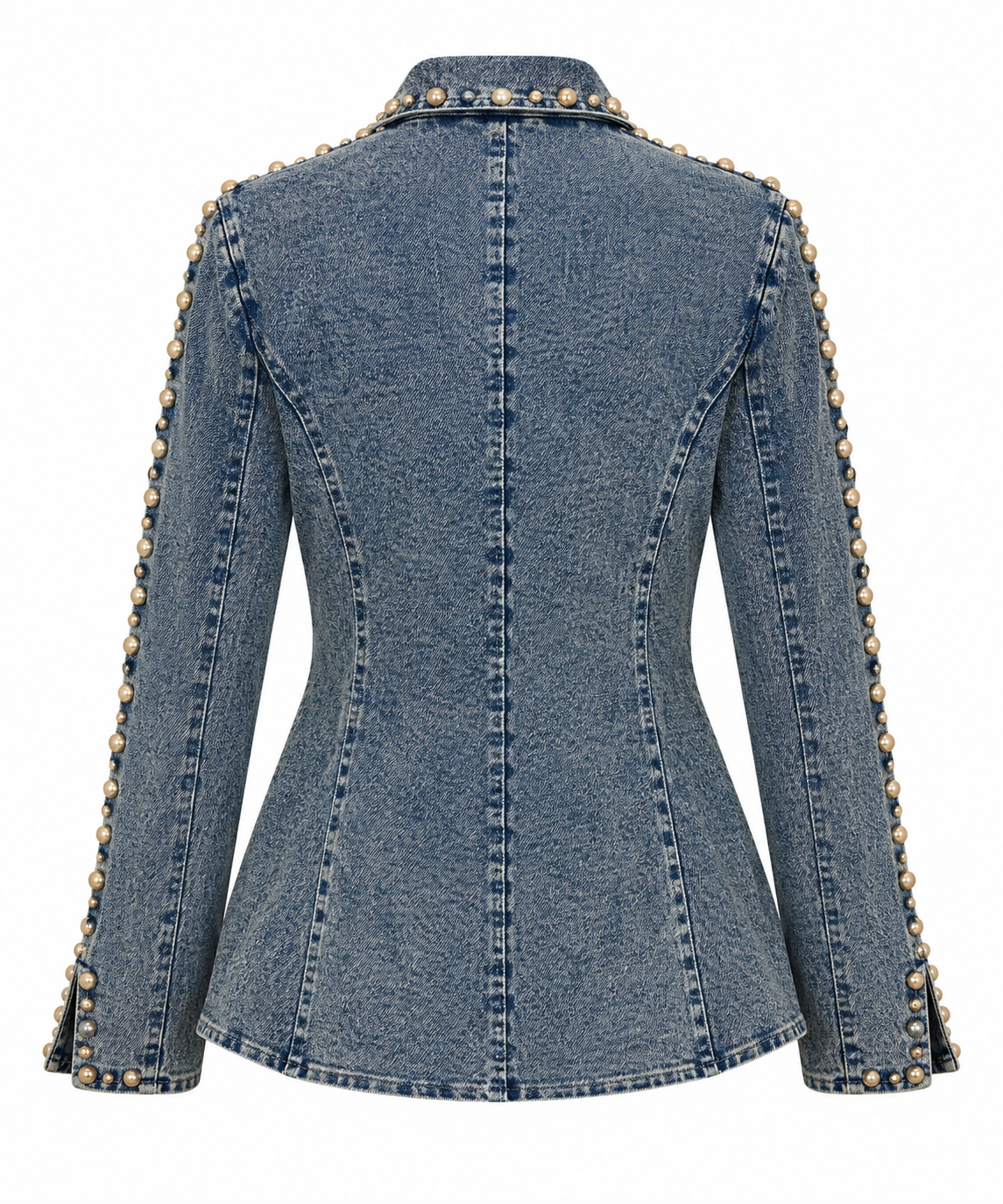 Women’s Western Rhinestone & Studded Denim Jacket Last Rodeo Western Wear & Hat Bar