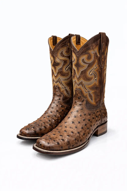 Men’s Ranch King Cowboy Boots Last Rodeo Western Wear & Hat Bar
