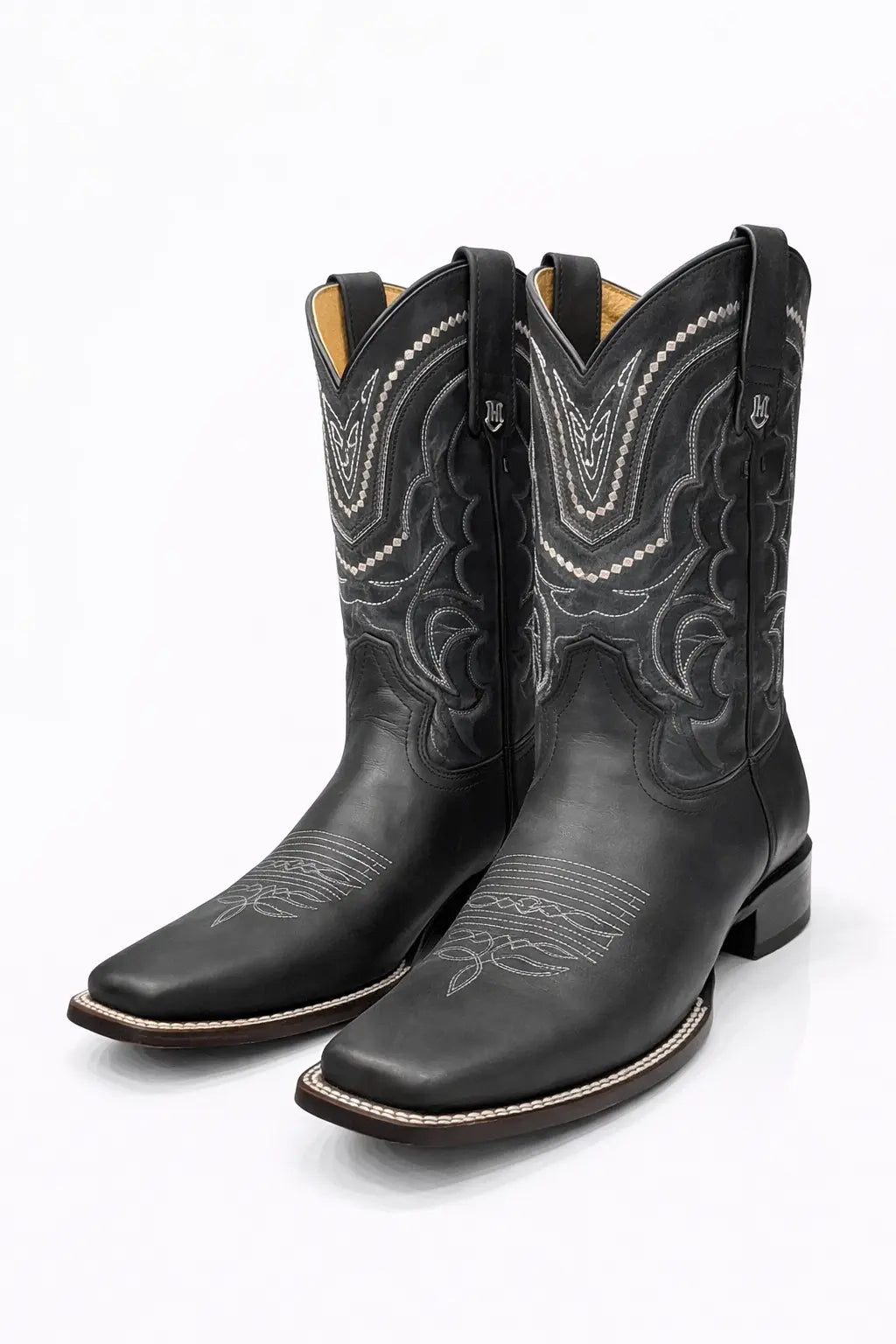 Midnight Rider Black Cowboy Boots Last Rodeo Western Wear & Hat Bar