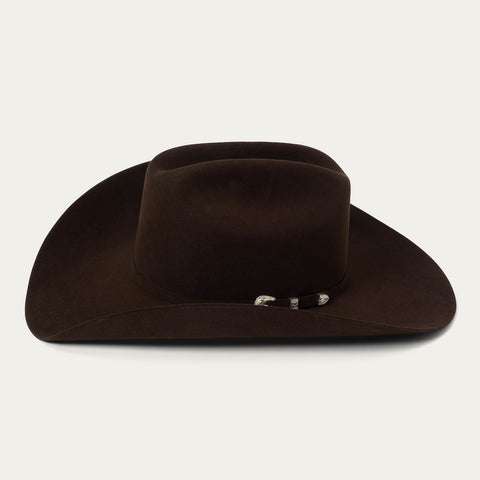 Stetson Shasta 10X Fur Felt Cowboy Hat ‏ chocolate