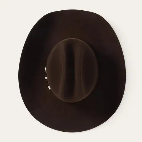 Stetson Shasta 10X Fur Felt Cowboy Hat ‏ chocolate Last Rodeo Western Wear & Hat Bar