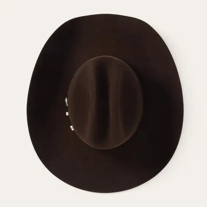 Stetson Shasta 10X Fur Felt Cowboy Hat ‏ chocolate Last Rodeo Western Wear & Hat Bar
