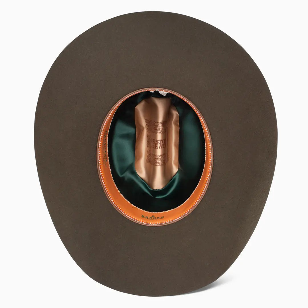 Resistol 6X Midnight Sage Cowboy Hat – Premium Fur Felt Western Hat Last Rodeo Western Wear & Hat Bar