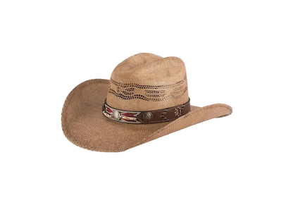 Bullhide Trailblazer Straw Cowboy Hat Lightweight Front View – Buy Online at Last Rodeo