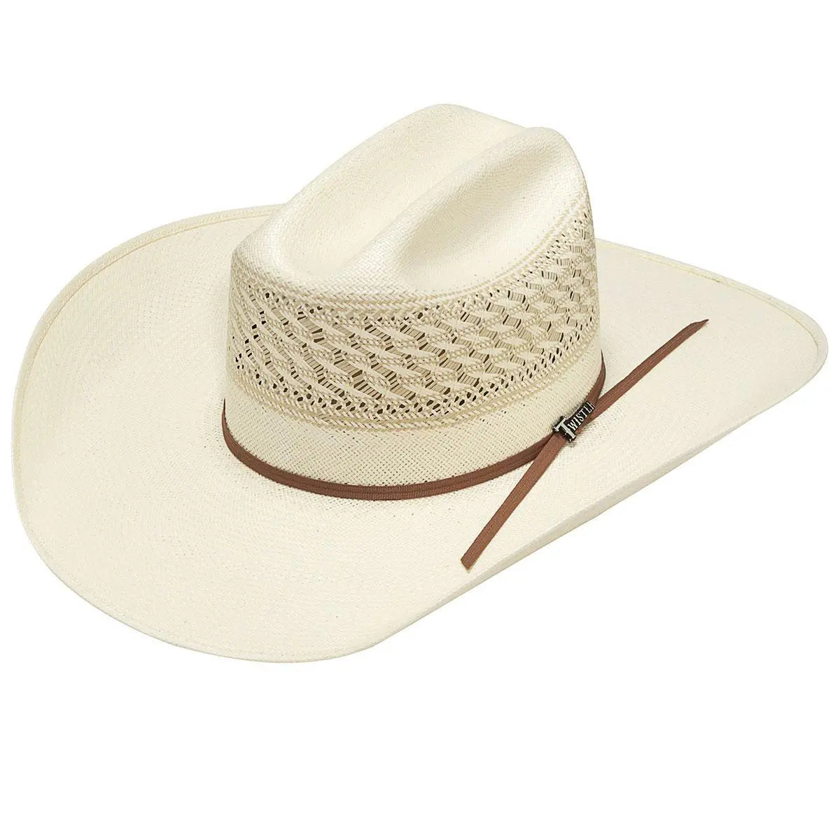 Twister 30X Natural Straw Cowboy Hat Vented Crown – Buy Online at Last Rodeo