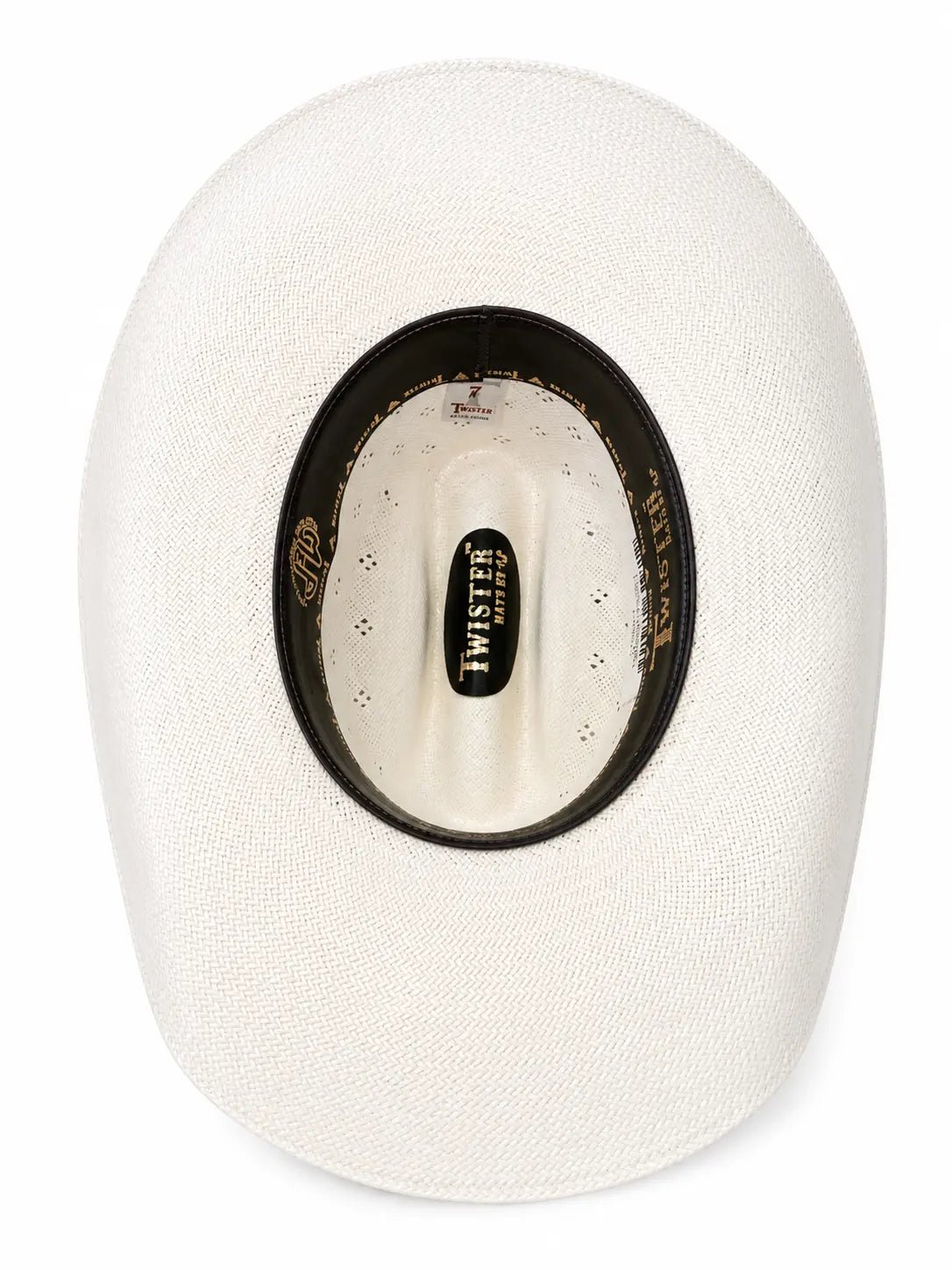 Twister 20X Classic Straw Cowboy Hat Brim Detail – Last Rodeo