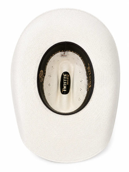 Twister 20X Classic Straw Cowboy Hat Brim Detail – Last Rodeo
