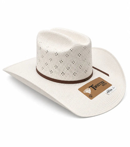 Twister 20X Classic Straw Cowboy Hat Back View – Last Rodeo