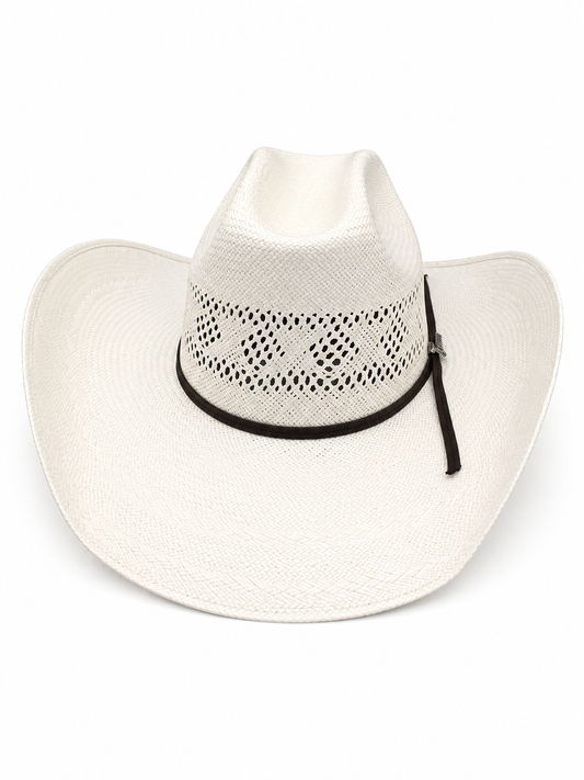 Twister 30X Straw Cowboy Hat – Vented Crown, 4 1/4” Crown, 4” Brim, Natural