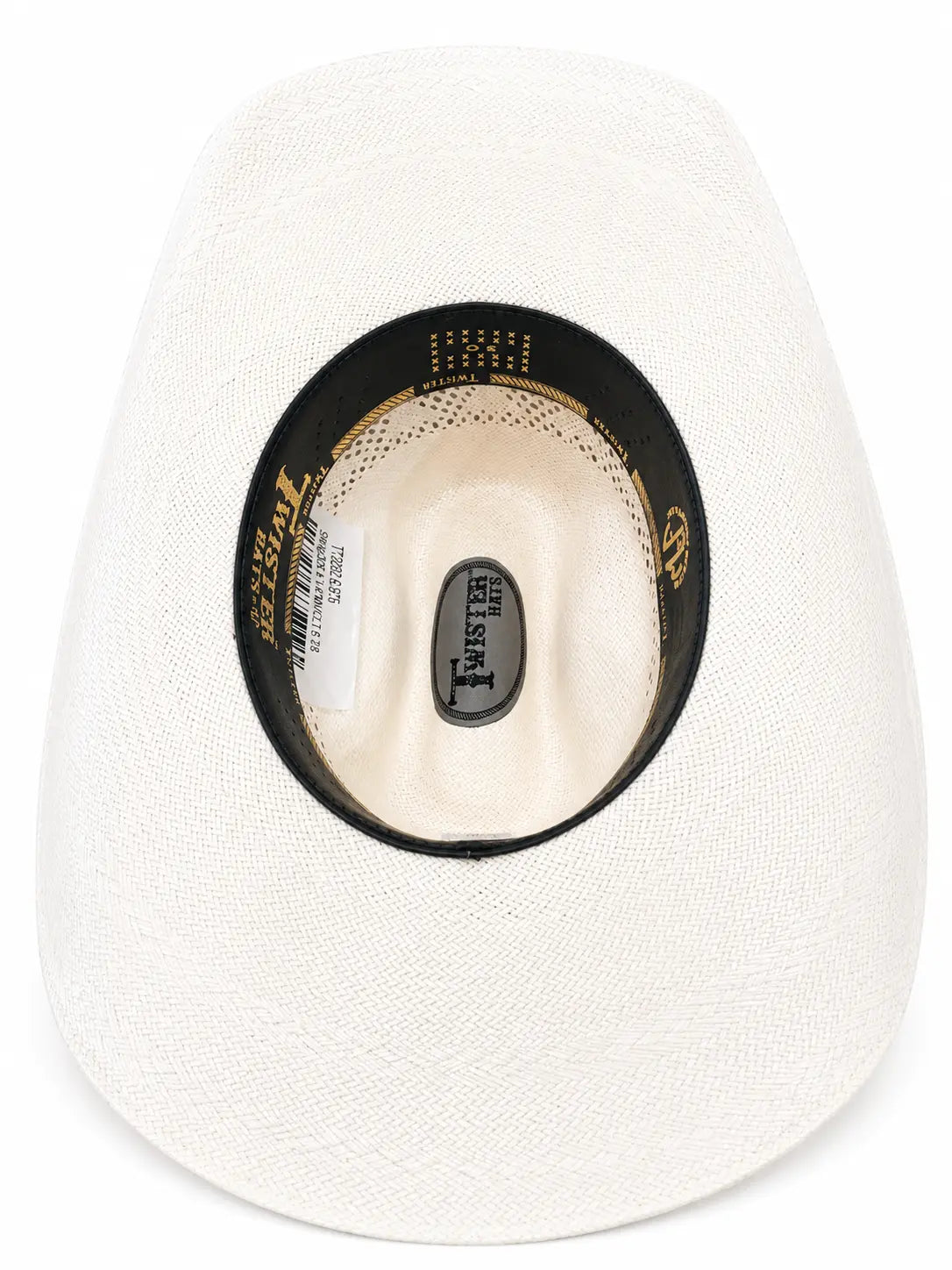 Twister 30X Natural Straw Cowboy Hat Crown Premium Detail – Last Rodeo