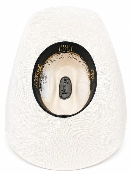 Twister 30X Natural Straw Cowboy Hat Crown Premium Detail – Last Rodeo