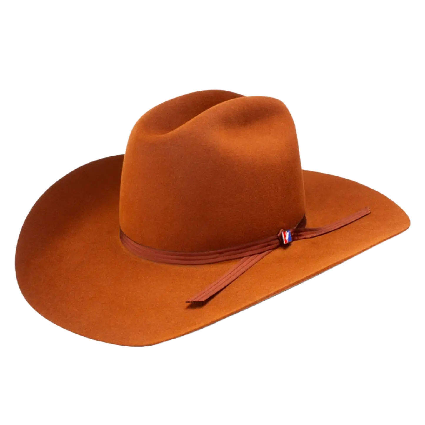 Resistol Wright Legend 6X Rust Cowboy Hat – Unisex Fur Felt Western Hat Last Rodeo Western Wear & Hat Bar
