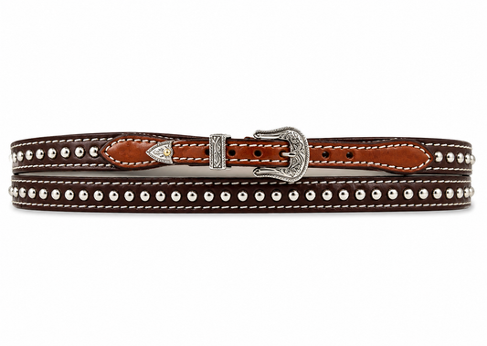 Western cowboy hat bands collection – leather, beaded and studded styles at Last Rodeo Western Wear, Tempe AZ