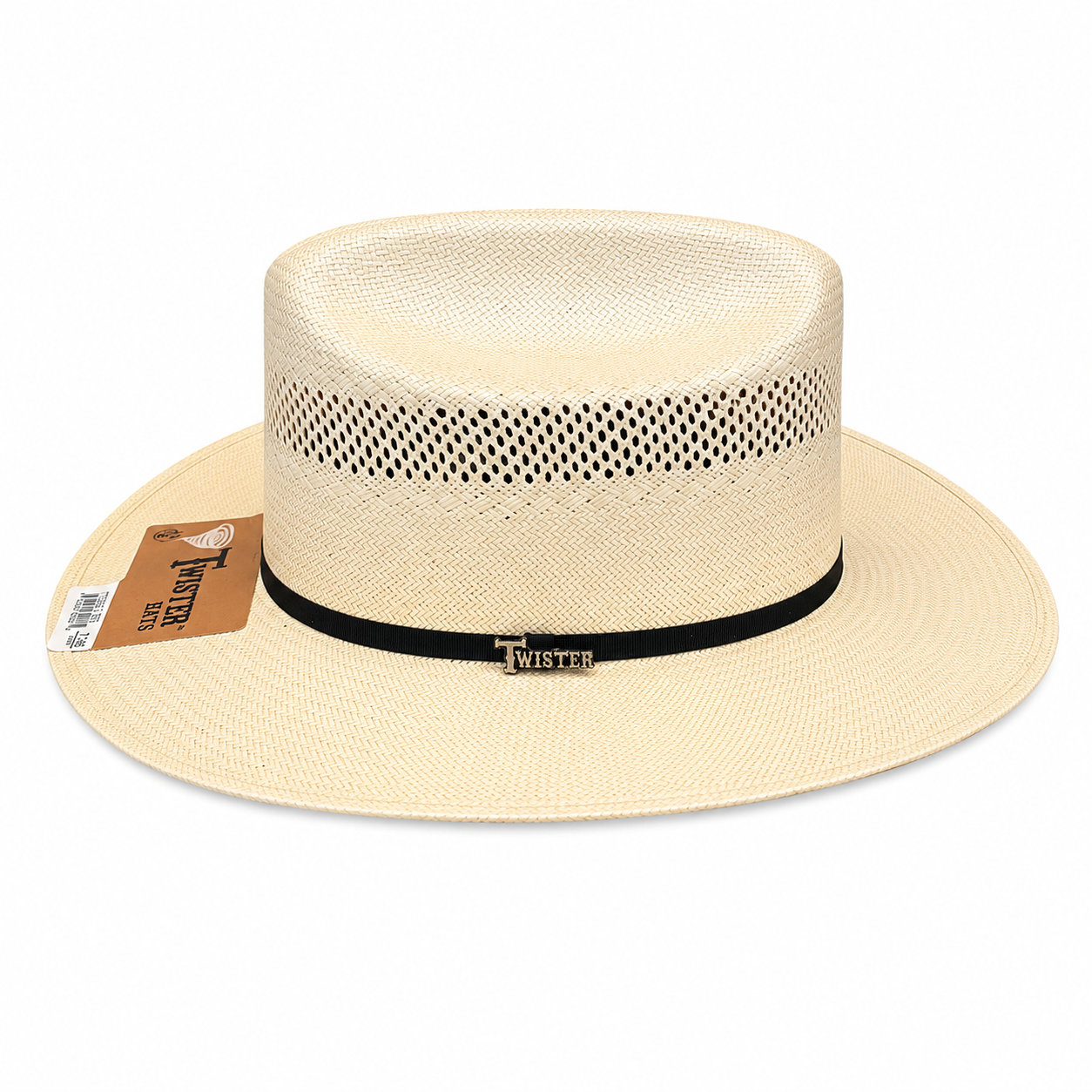 Twister 30X Straw Open Road Hat – 2.75” Brim | 4.5” Crown | Natural Straw Cowboy Hat
