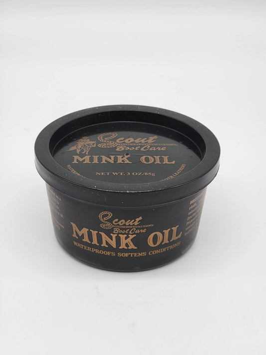 Scout Mink Oil Leather Conditioner & Waterproofing Paste