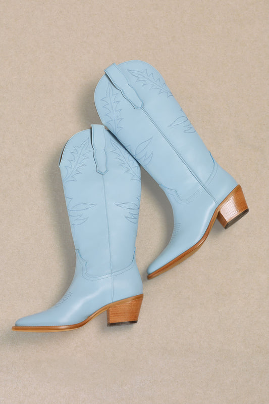Baby Blue Rodeo Boots