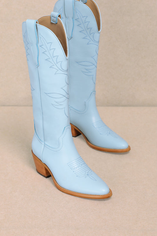 Baby Blue Rodeo Boots