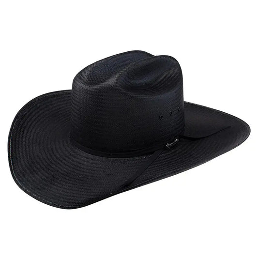 Stetson 10X Coal Mine Black Shantung Straw Cowboy Hat