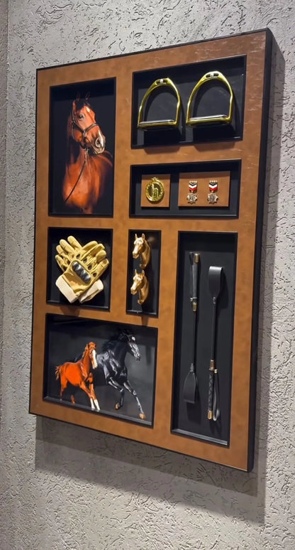 Western Equestrian Heritage Wall Art Last Rodeo Western Wear & Hat Bar