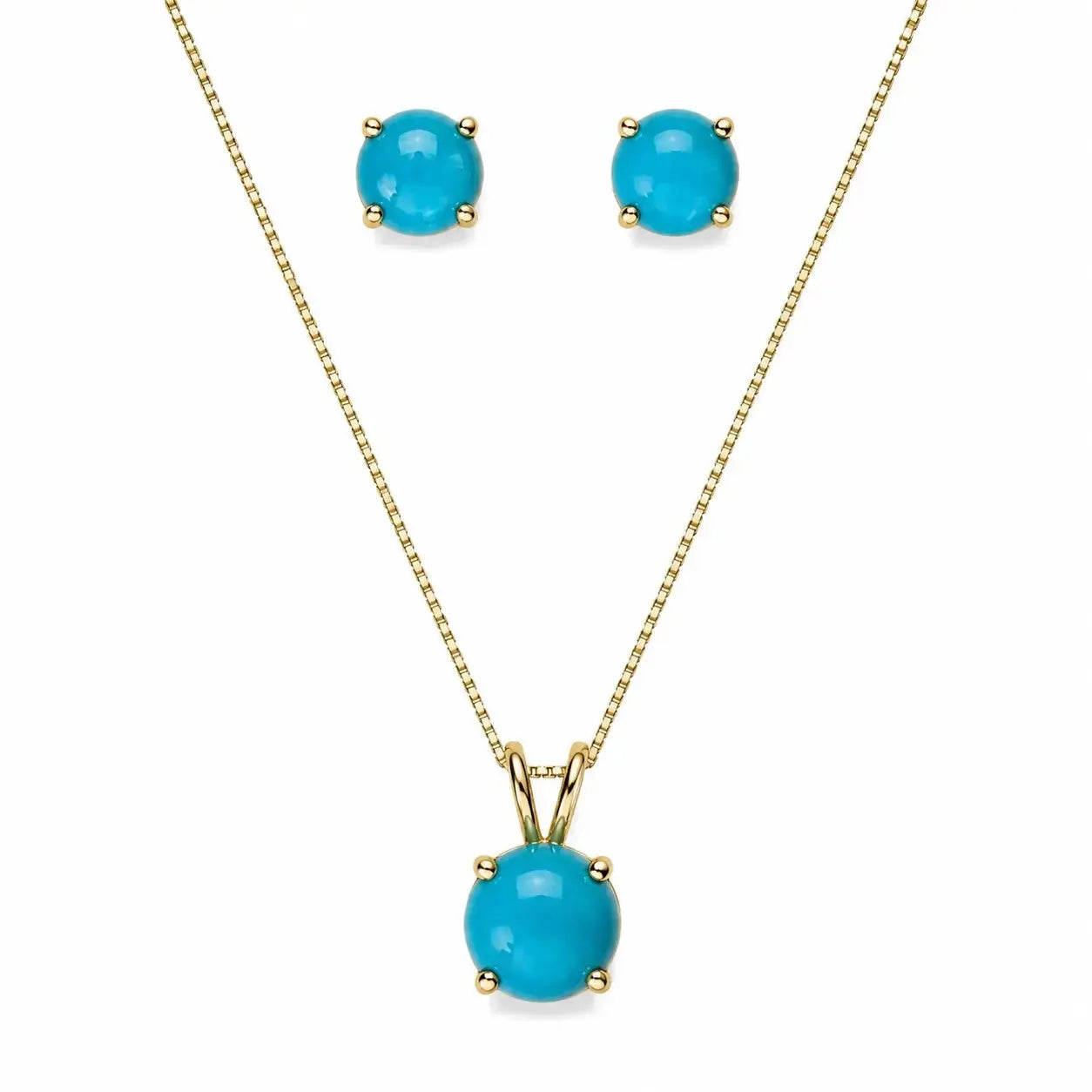 Luxury natural turquoise statement jewelry