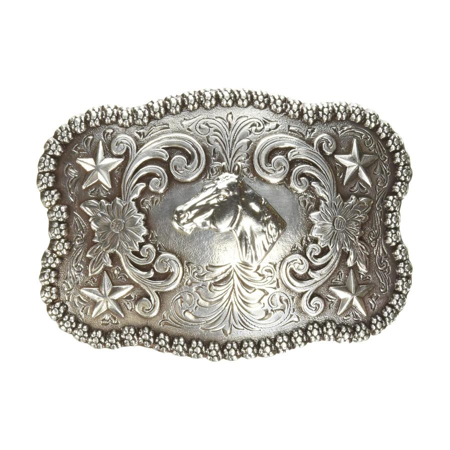 Nocona Horse Head Belt Buckle