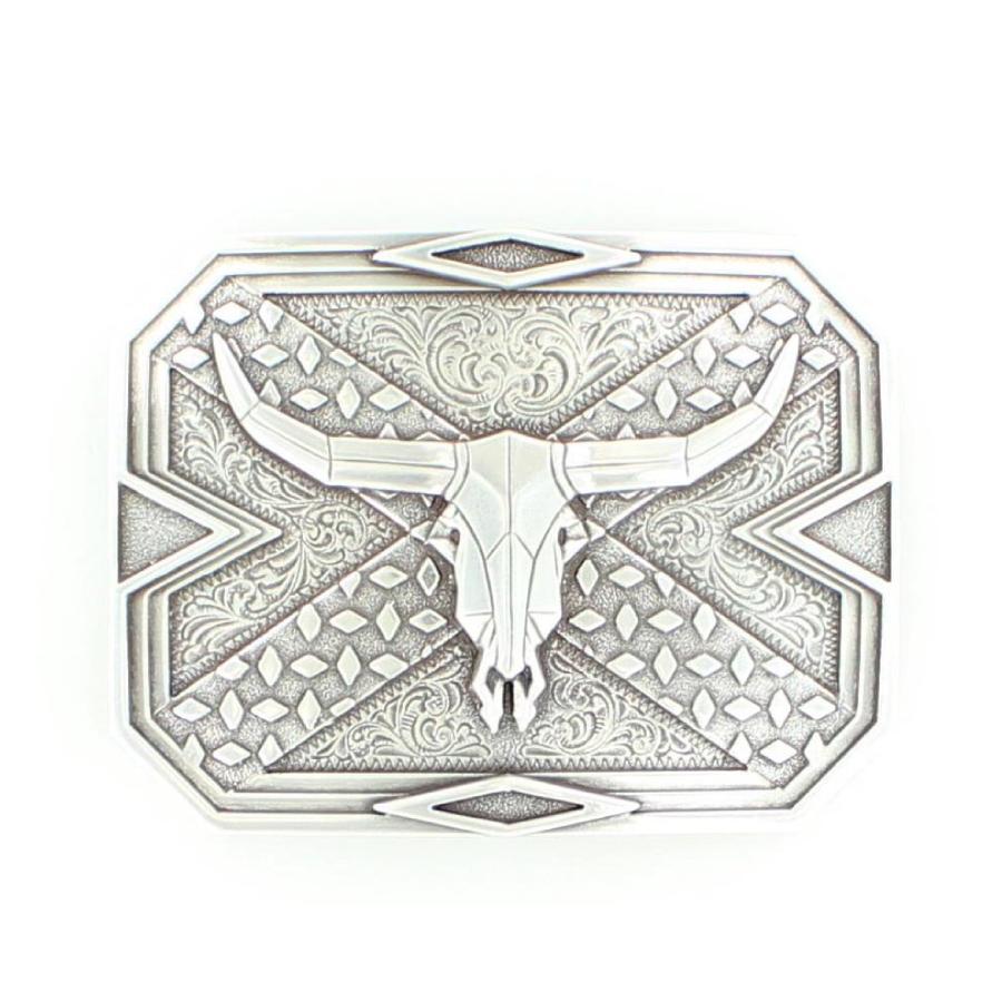 Nocona Steer Skull Buckle