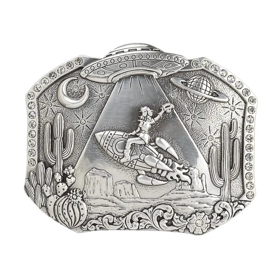 Blazin Roxx Cosmic Desert Belt Buckle Last Rodeo Western Wear & Hat Bar