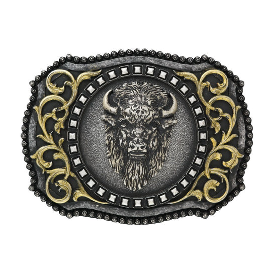 Nocona Men's Western Buffalo Head Belt Buckle – Style 37010