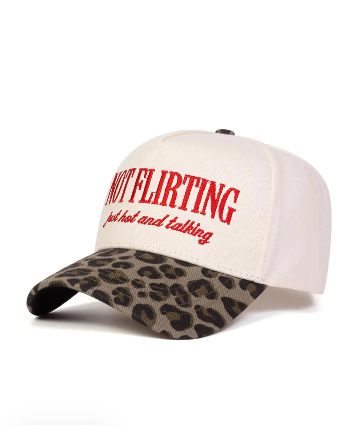 Not Flirting Just Hot and Talking Hat | Viral Cowgirl Trucker Hat
