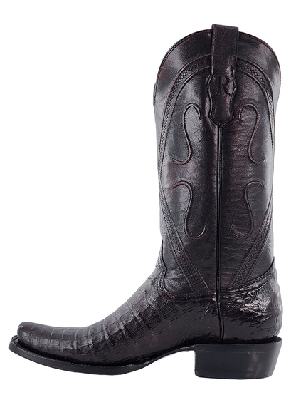R. Watson RW2002-1 caiman belly boot inner side view