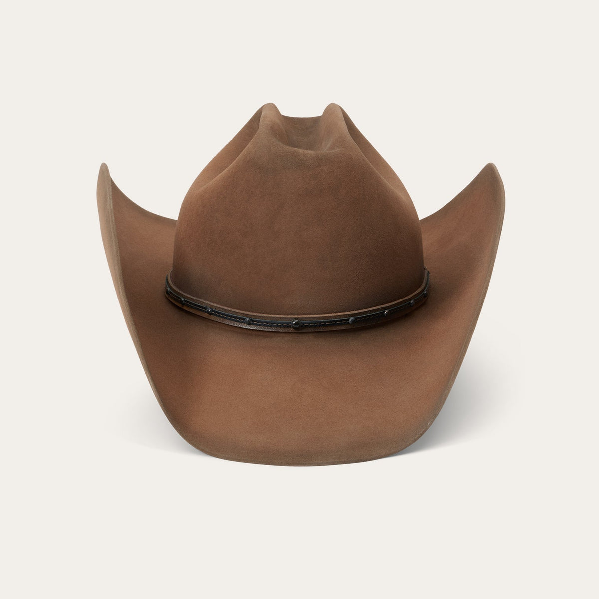 Stetson Boss of the Plains 6X felt cowboy hat in assorted brown
