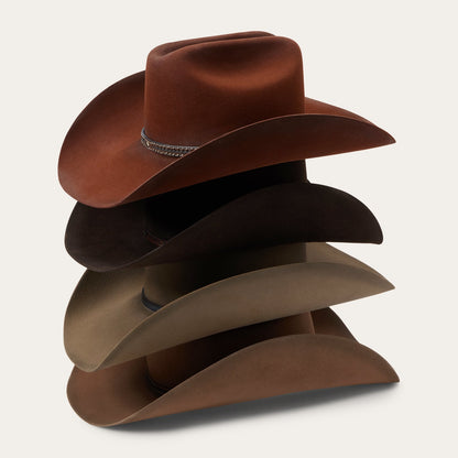 Stetson Boss of the Plains 6X hat assorted brown color range