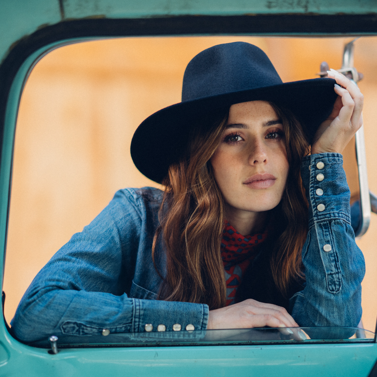 Stetson Bozeman black crushable hat lifestyle photo