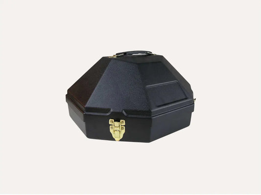 M&F Western Cowboy Hat Travel Case | Hard Hat Carrier Last Rodeo Western Wear & Hat Bar