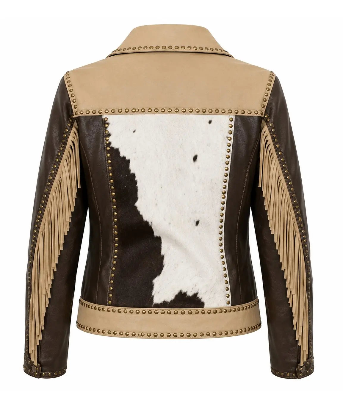 WOMEN'S HAIR ON CALF LEATHER COAT - SCULLY Last Rodeo Western Wear & Hat Bar