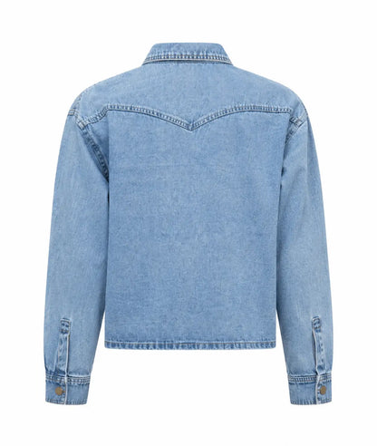 Pony Pockets Denim Jacket Blue B