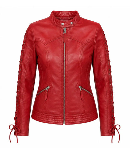Scully Women’s Red Leather Jacket Last Rodeo Western Wear & Hat Bar