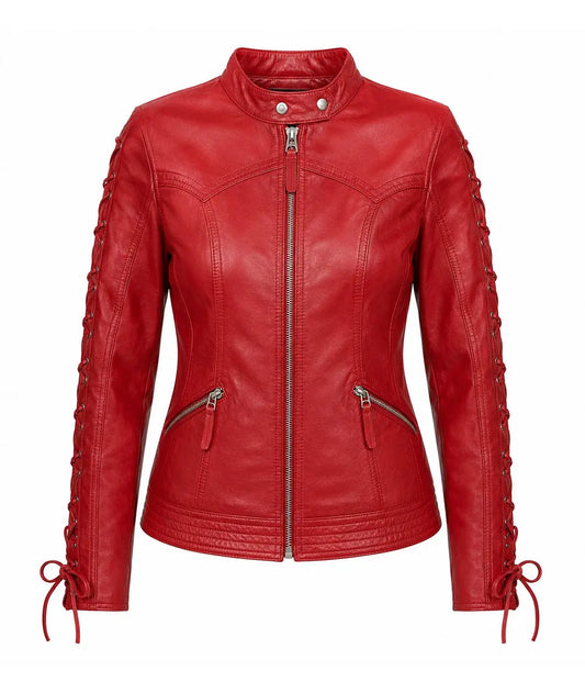 Scully Women’s Red Leather Jacket Last Rodeo Western Wear & Hat Bar