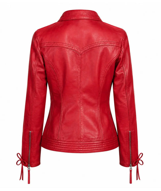 Scully Women’s Red Leather Jacket Last Rodeo Western Wear & Hat Bar