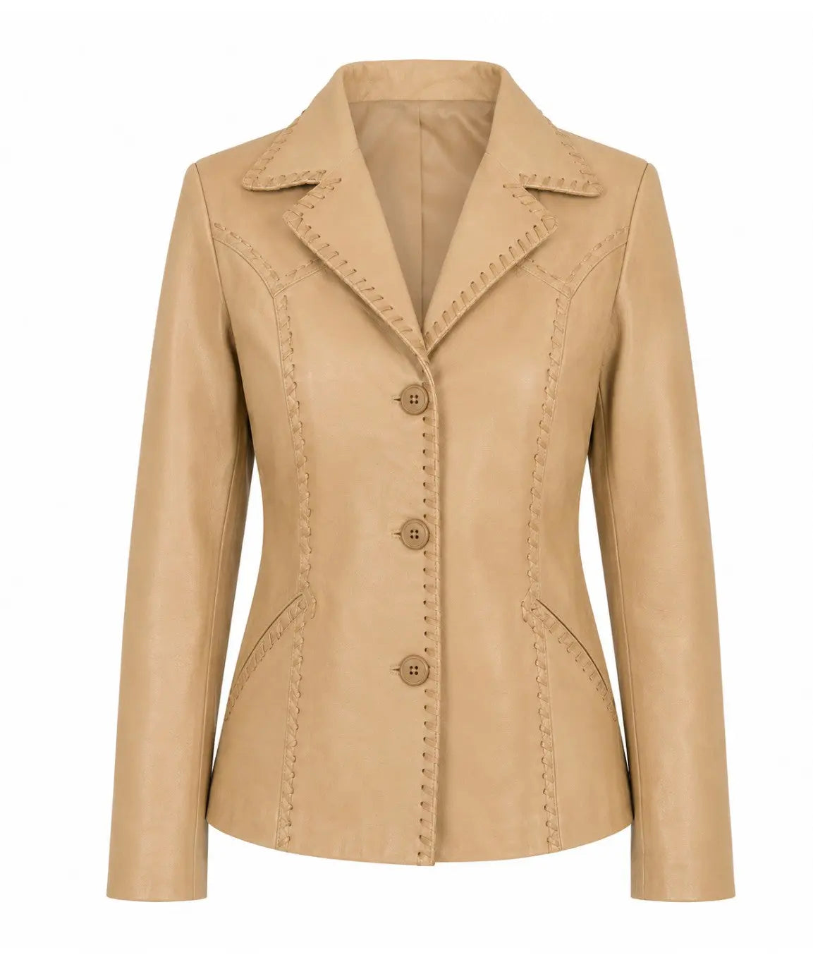 Scully Women’s Tan Lamb Leather Blazer Jacket Last Rodeo Western Wear & Hat Bar