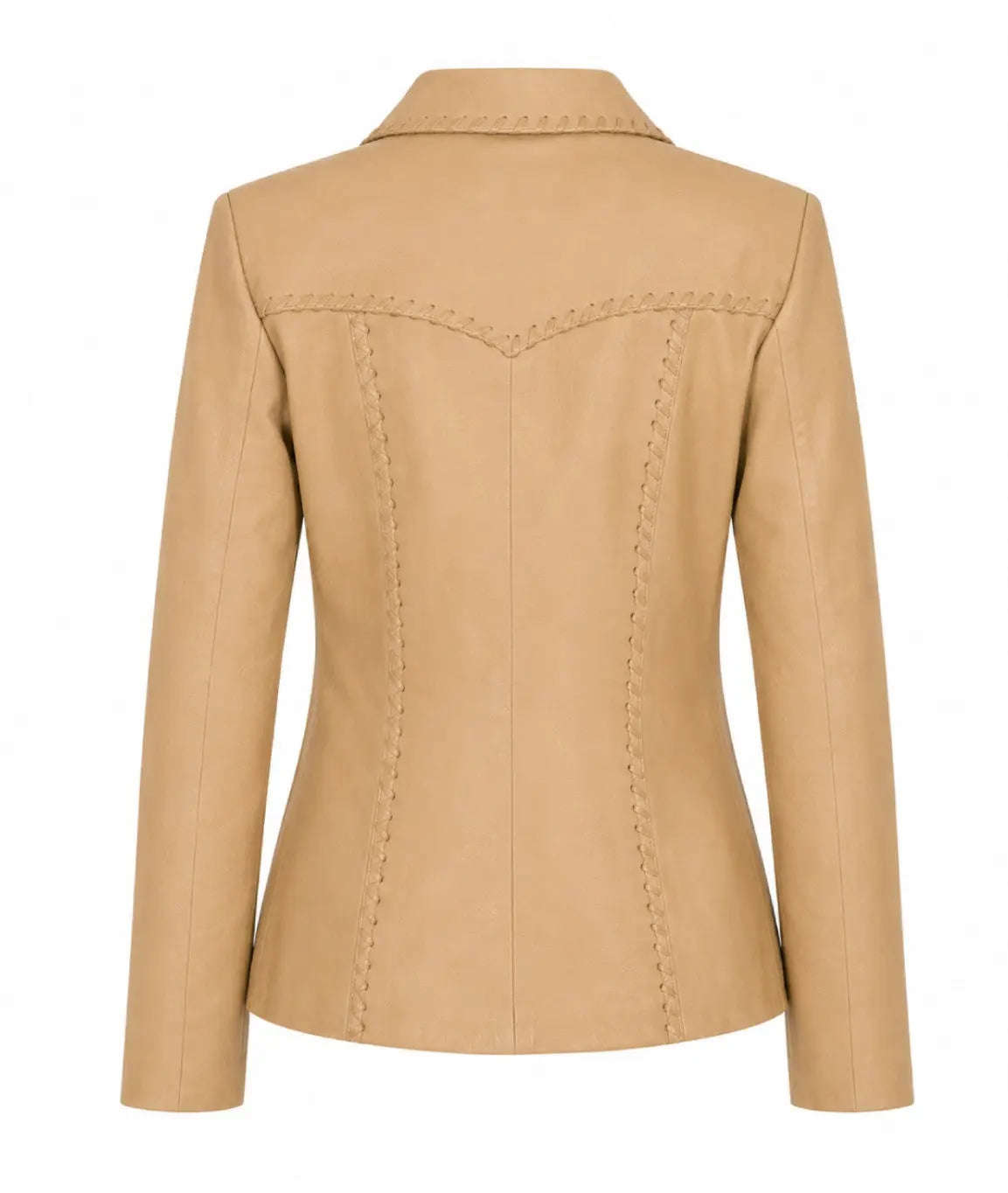 Scully Women’s Tan Lamb Leather Blazer Jacket Last Rodeo Western Wear & Hat Bar