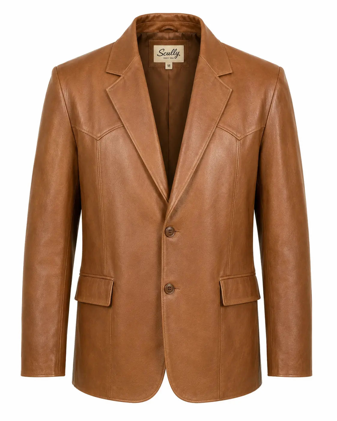 Scully Men's Jacket  Western Blazer Lamb Antique Brown Last Rodeo Western Wear & Hat Bar