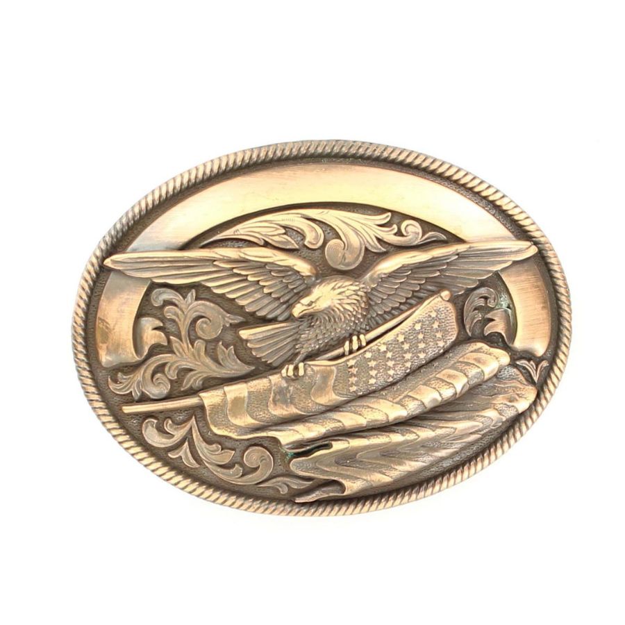 Nocona American Eagle Belt Buckle – Style 37024