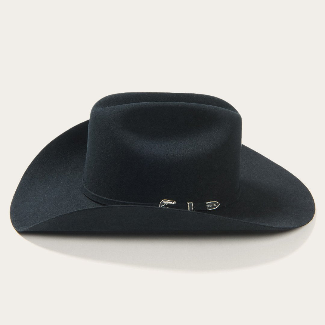 Stetson Skyline 6X black cowboy hat back view