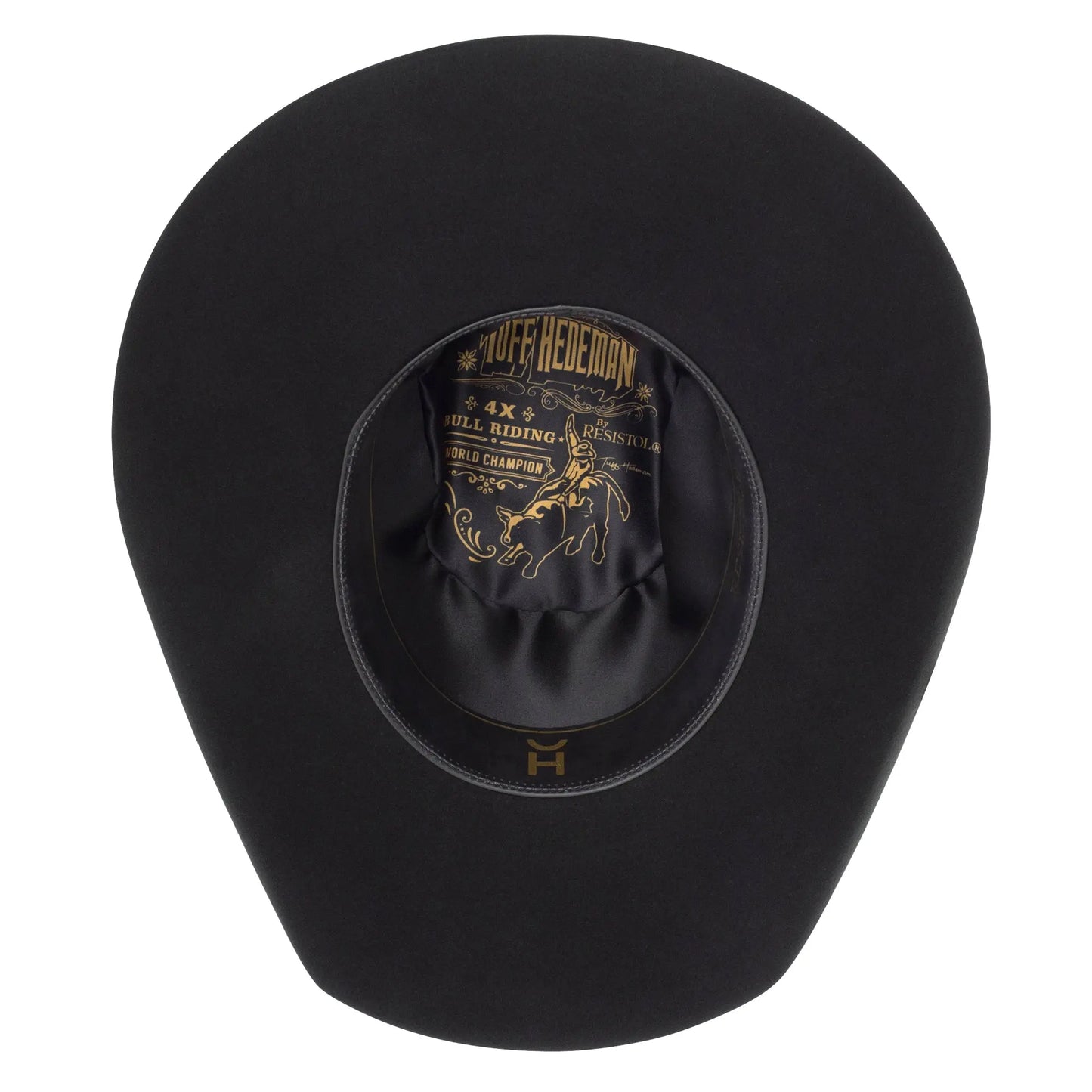 Resistol 3X Pay Window Cowboy Hat – Black Felt Western Hat hatco